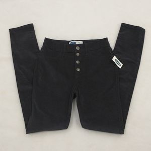 Old Navy Button Fly Corduroy Rockstar Jeggings